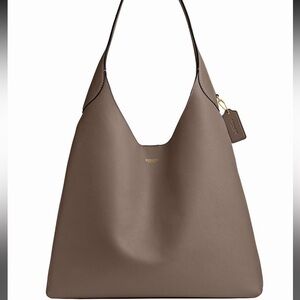 🦞🦀SOLD🦀🦞NWT Large Coach Brooklyn 39 dark stone